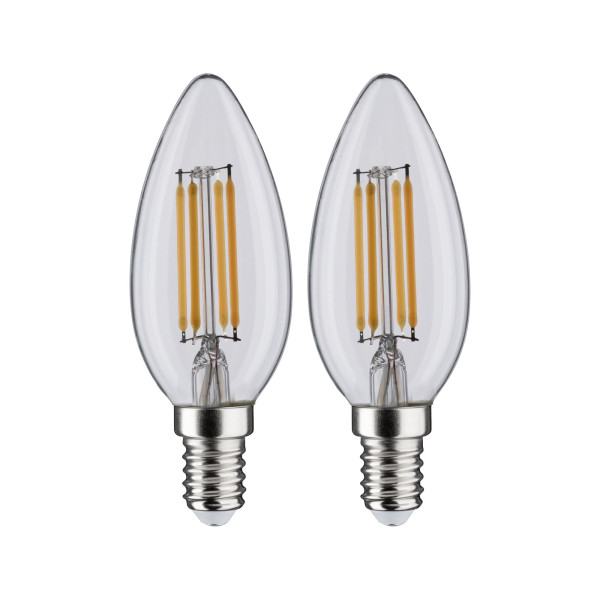 Led fil flamme x2 470lm e14 2700k clair 4,5w 230w