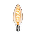 Led vintage bougie 150lm 4w 2500k doré e14 230v
