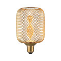 Cylindre led metallic glow laiton helix e27 130lm 3,5w 1800 k 230 v