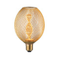 Globe led metallic glow laiton helix e27 130lm 3,5w 1800 k 230 v