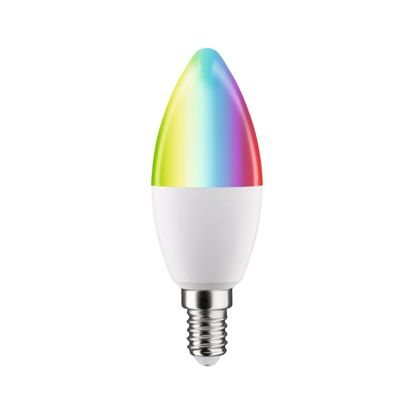 Ampoule led zb rgbw flamme e14 470lm 2200k-6500k dim 230v