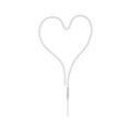 Strip usb neon colorflex rose 1m 4,5w 5v blanc plastique