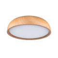 Plafonnier oka ip44  max 3x14w e27 bois clair 230v plastique