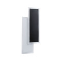 Applique 2form rectangle led 18w 2020lm 4000k 150x350mm noir & blanc plastique