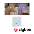 Lumitiles touch modul square 10x10cm rgbw blanc synthétique/alu