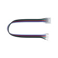 Pro connecteur rgbw slim feed 12mm cable 200mm