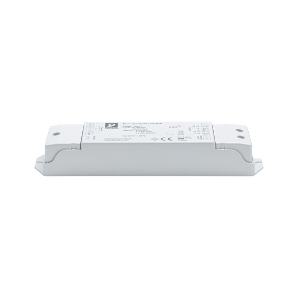 Pro funk controleur radio rgbw max.600w 2.4ghz blanc/plastique