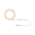 Fn simpled kit strips 1,5m blanc chaud 5w 230/12v dc blanc métal synth