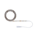 Fn simpled kit strips 1,5m blanc chaud 5w 230/12v dc blanc métal synth