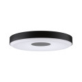 Plafonnier puric pane ii led 22w 400mm 3stepdim noir/gris 230v mét/syn