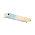 Wallceiling fr arneb ip44 led 1x_w white switch 300mm chrome 230v métal/acryl