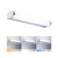 Wallceiling fr arneb ip44 led 1x_w white switch 300mm chrome 230v métal/acryl