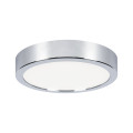 Wallceiling fr aviar ip44 led _w white switch 220mm chrome 230v plastique