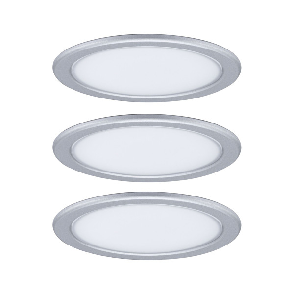Kit meuble paulmann pukk 3x3w 12/230v 2700k chrome dépoli - 93092