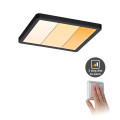 Panneau encastré paulmann areo varifit d2w 175x175mm 13w noir - 93101