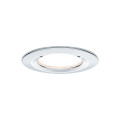 Spot encastré LED GU10 Paulmann Nova Kit de base fixe 3x6,5W 2700K 460lm rond chrome