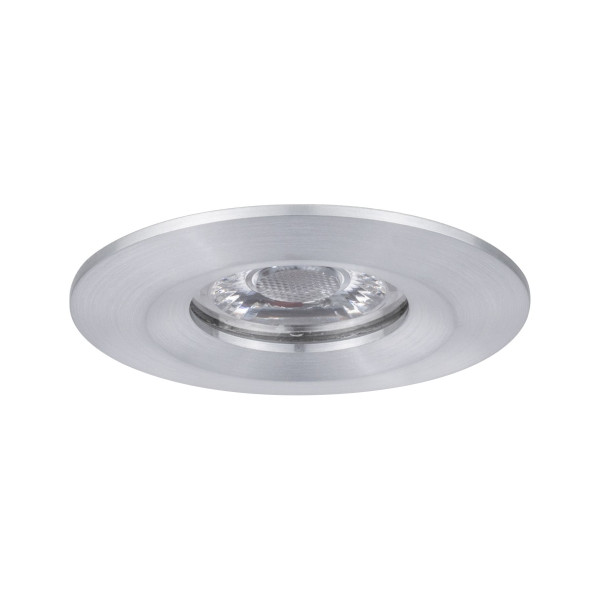 Enc nova mini coin rond fixe ip44 led 1x4w 310lm alu tourné/alu