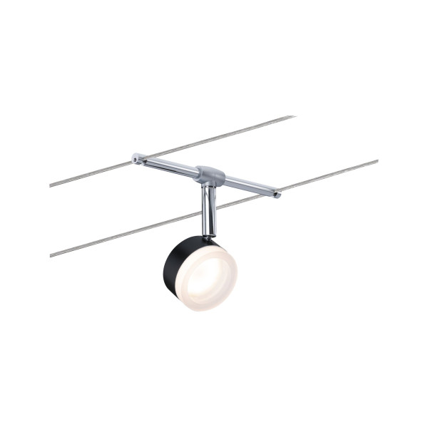 Système câble paulmann corduo clearled 5x4w noir/chrome 12vdc c - 94457