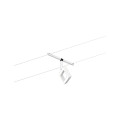 Système câble paulmann corduo cc frame 4,8w blc dép /chrome 230v/12v cc synthétique 3000k
