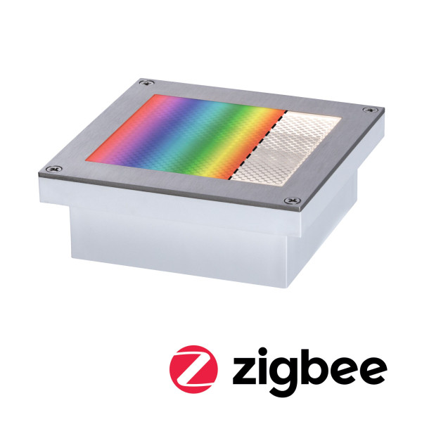 Enc de sol extérieur 230v brick ip68 rgbw 100x100