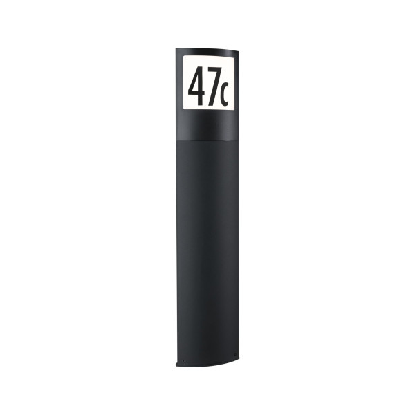 Borne lumineuse extérieur 230v padea zb ip44 2200-3000k 10w détecteur mouv anthr