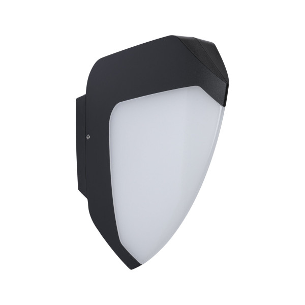 Outdoor 230v wall lamp ikosea ip44 8w 3000k