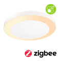 Circula plafond extérieur 230v zb ip44 2200-3000k 10w sensor blanc