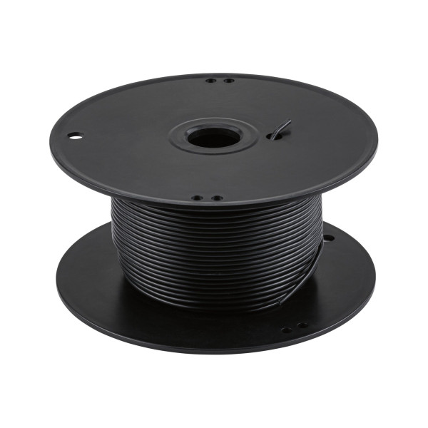 Câble tens° wire system corduo 100m noir 2,5qmm isolé