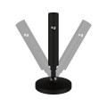 Kit wire system corduo wall mount noir dépoli métal