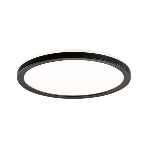 Panneau lamina 230v extérieur rond blanc noir ip44 15w 3000k