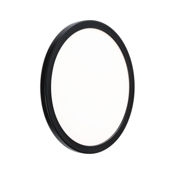 Panneau lamina 230v extérieur rond blanc noir ip44 15w 3000k