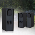 Colonne de prises plug & shine rio ip44 anthracite ext. 2*230 v 2*24 v