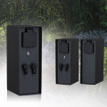 Colonne prises plug & shine rio sensor ip44 anthracite ext. 2*230 v 2*24 v