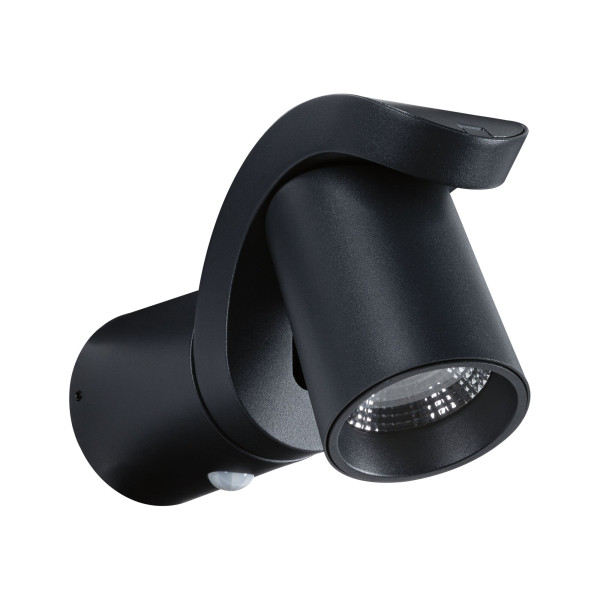 Outdoor 230v applique cuff pir 3000k anthracite