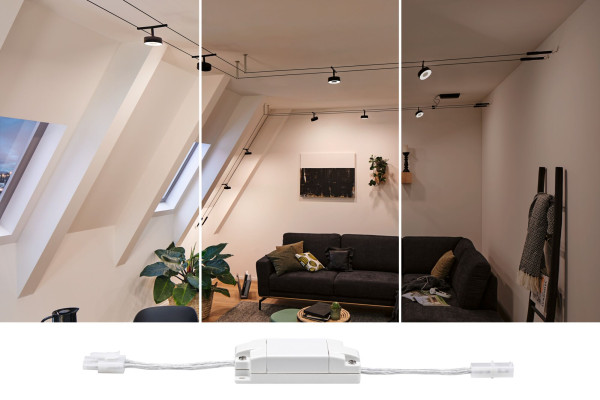 Actionneur 3-step-dim wire corduo 12v cc blanc / synthétique