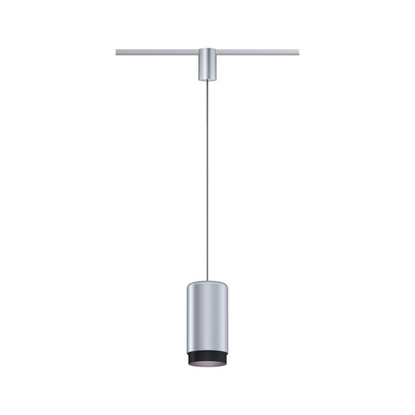 Suspension paulmann urail corus max.1x50w e27 chrome dépoli 230v métal - 95400