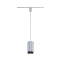 Suspension paulmann urail corus max.1x50w e27 chrome dépoli 230v métal - 95400