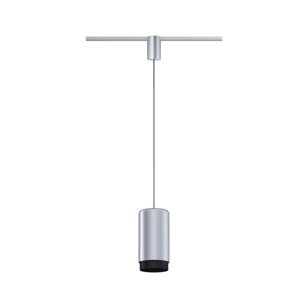 Suspension paulmann urail corus max.1x50w e27 chrome dépoli 230v métal - 95400
