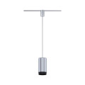 Suspension paulmann urail corus max.1x50w e27 chrome dépoli 230v métal - 95400