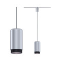 Suspension paulmann urail corus max.1x50w e27 chrome dépoli 230v métal - 95400