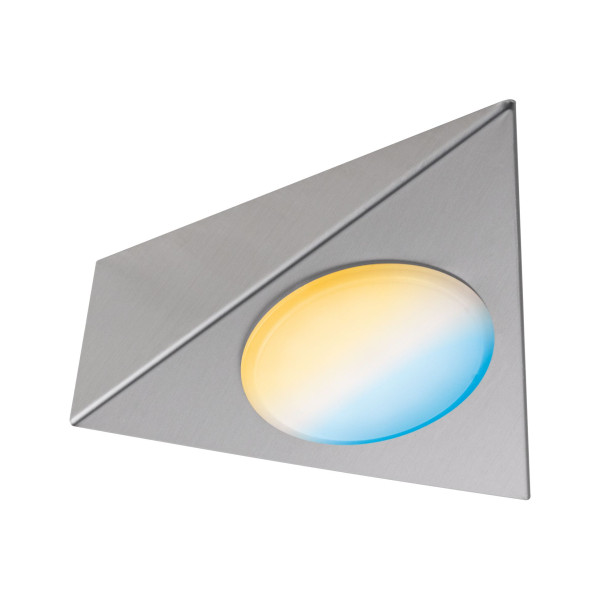 Spot paulmann clever connect trigo 1x2w 2700-6500k tunable white 12v nickel bros/mét - 99958