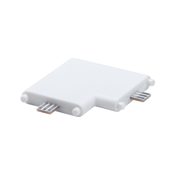 Cadre connecteur d'angle clever connect 12v blanc dépoli/étique - 99964