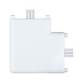 Cadre connecteur d'angle clever connect 12v blanc dépoli/étique - 99964
