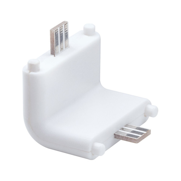 Cadre connecteur mural clever connect 12v blanc dépoli/étique - 99967