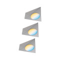 Clever connect kit de démarrage 3x2w 24w dc 2700-6500k 12v nickel bros/métal - 99974