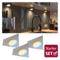 Clever connect kit de démarrage 3x2w 24w dc 2700-6500k 12v nickel bros/métal - 99974