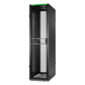 Rack netshelter sx2 48u l600xp1070xh2258mm, noir, avec panneaux latéraux