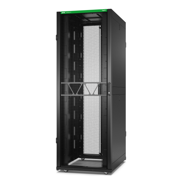 Rack netshelter sx2 45u l750xp1070xh2124mm, noir, avec panneaux latéraux