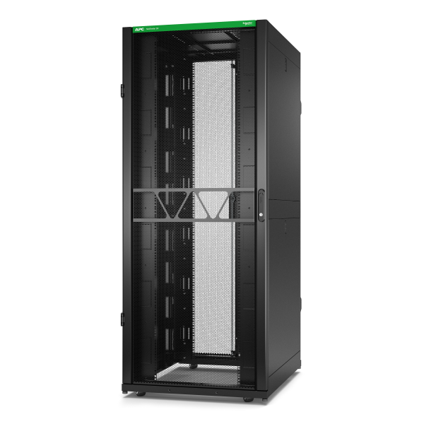 Rack netshelter sx2 42u l800xp1070xh1991mm, noir, avec panneaux latéraux