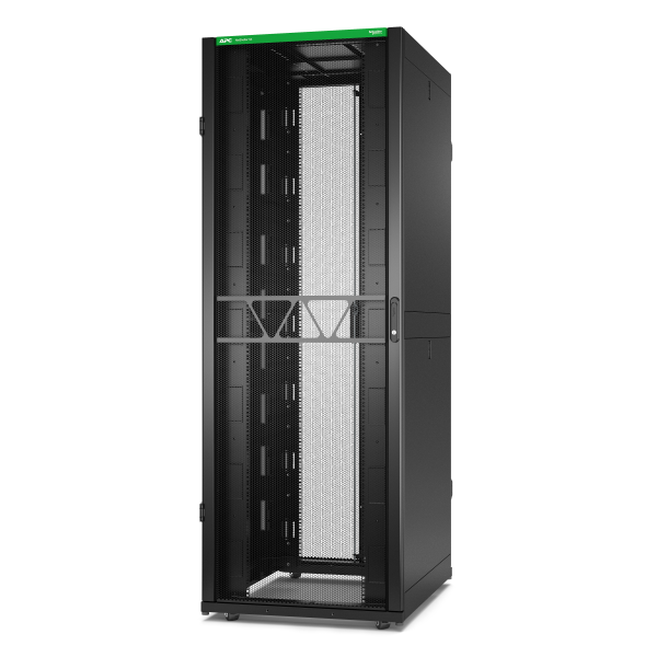 Rack netshelter sx2 48u l800xp1070xh2258mm, noir, avec panneaux latéraux